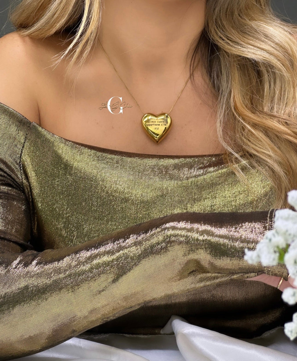 Collana “Cuore Bomb”