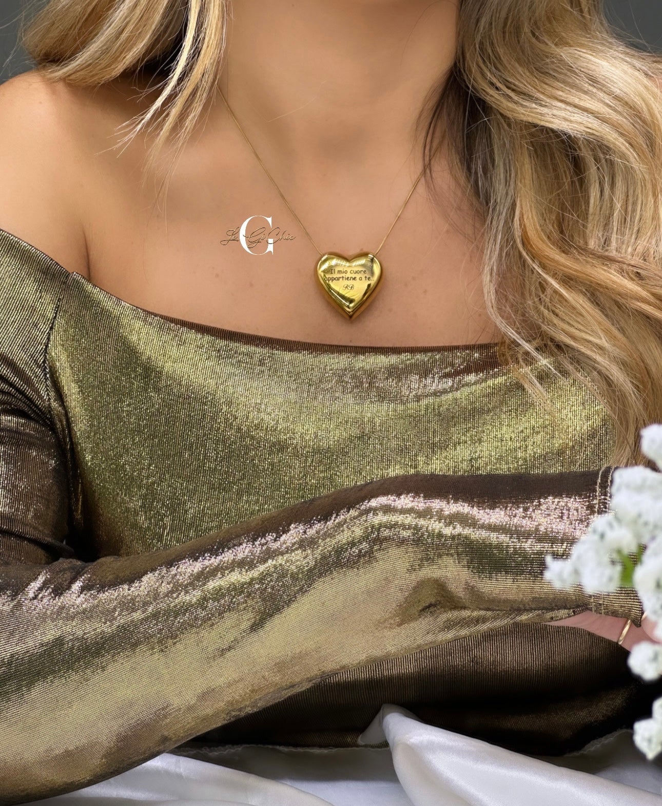 Collana “Cuore Bomb”