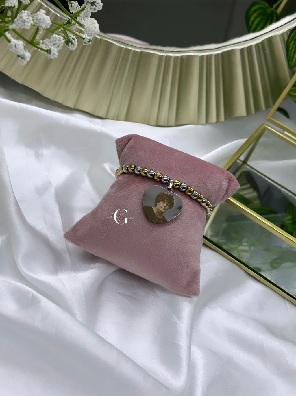 Bracciale con FOTO incisa