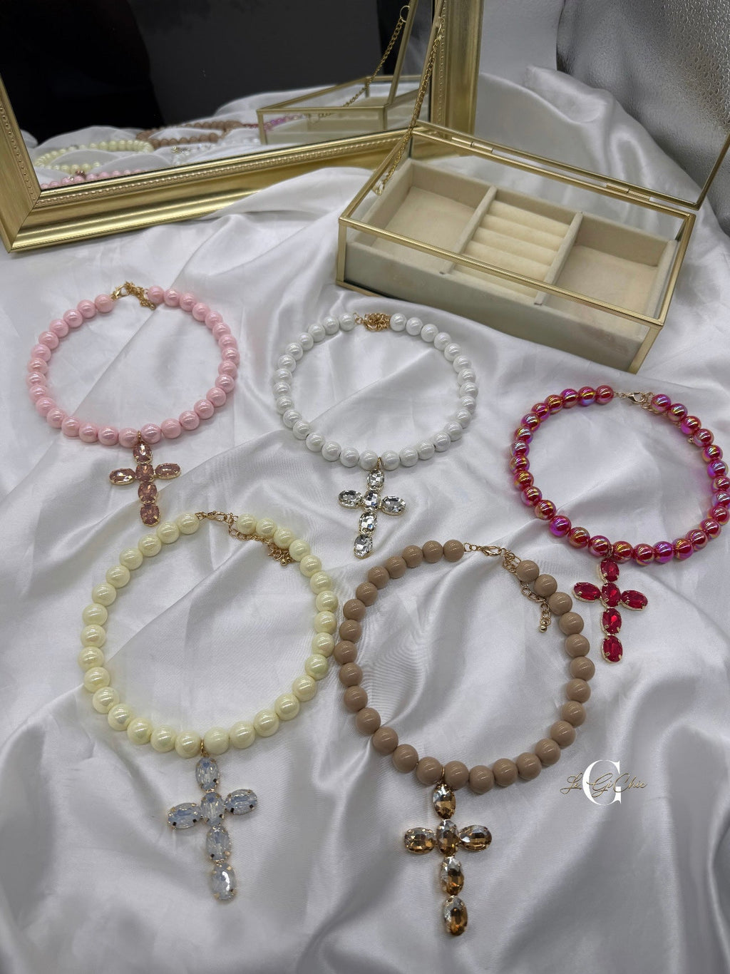 Girocollo “Ball colorato con croce”