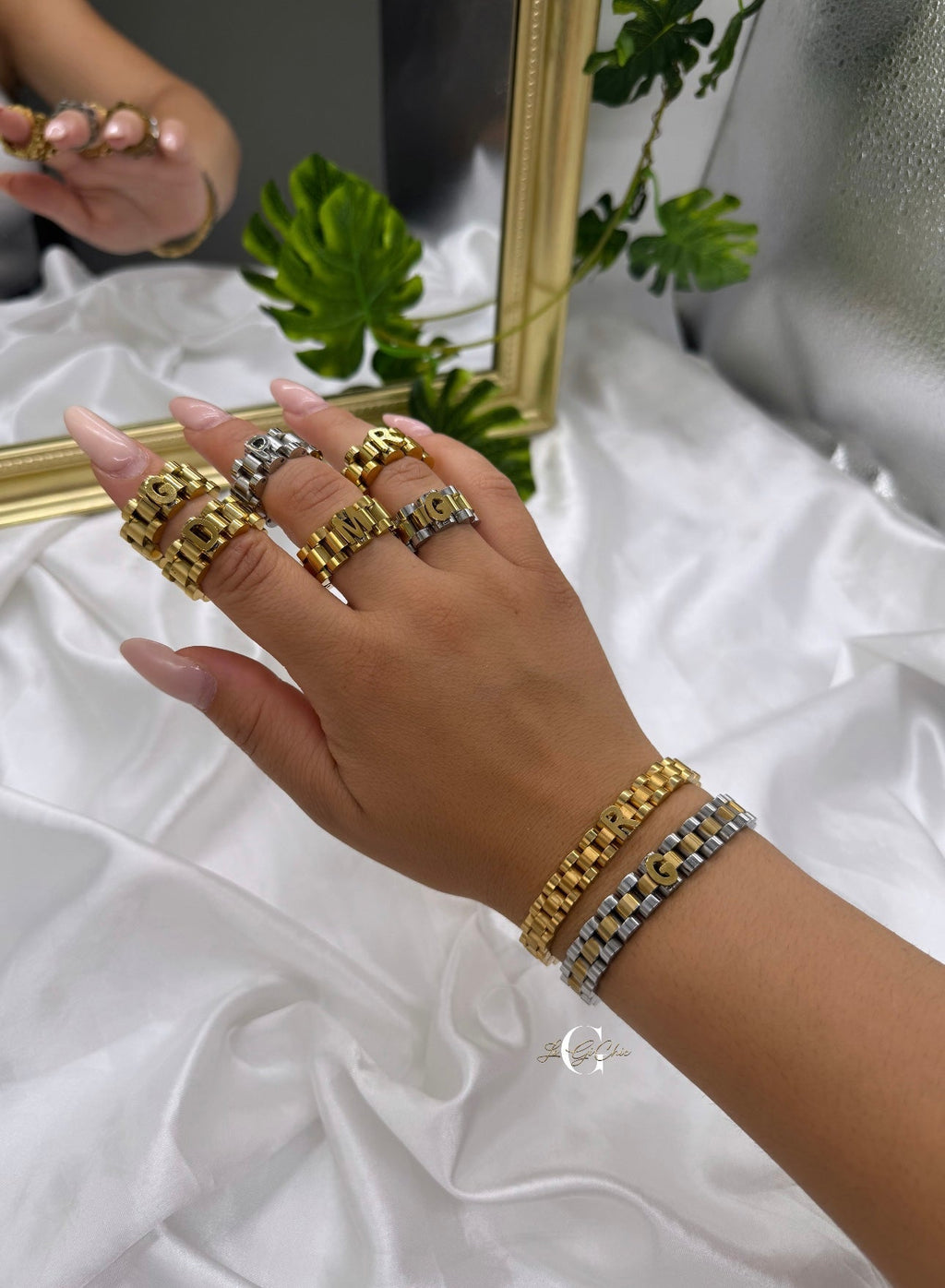 Bracciale “ROLE con iniziale”