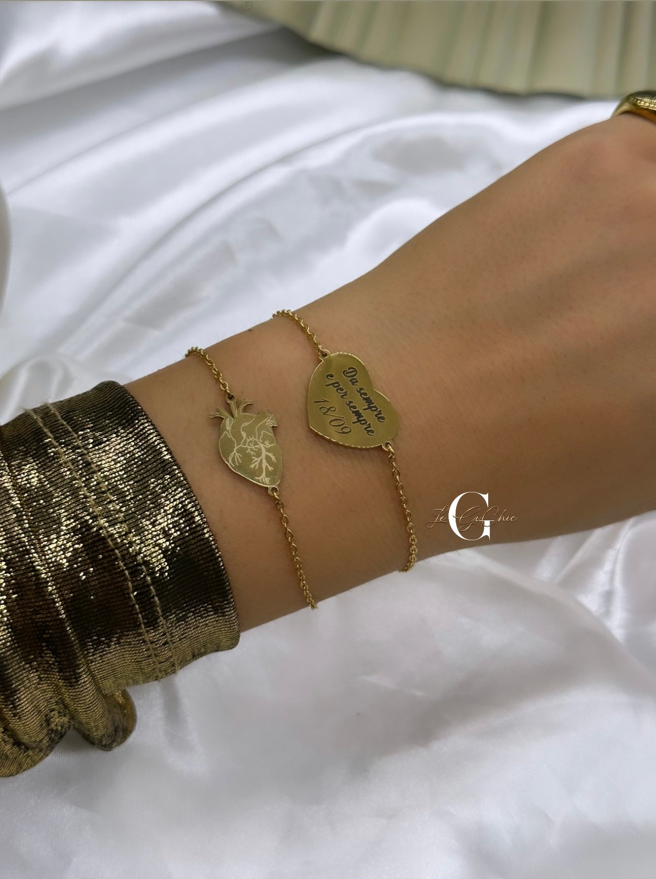 Bracciale “Cuore anatomico”