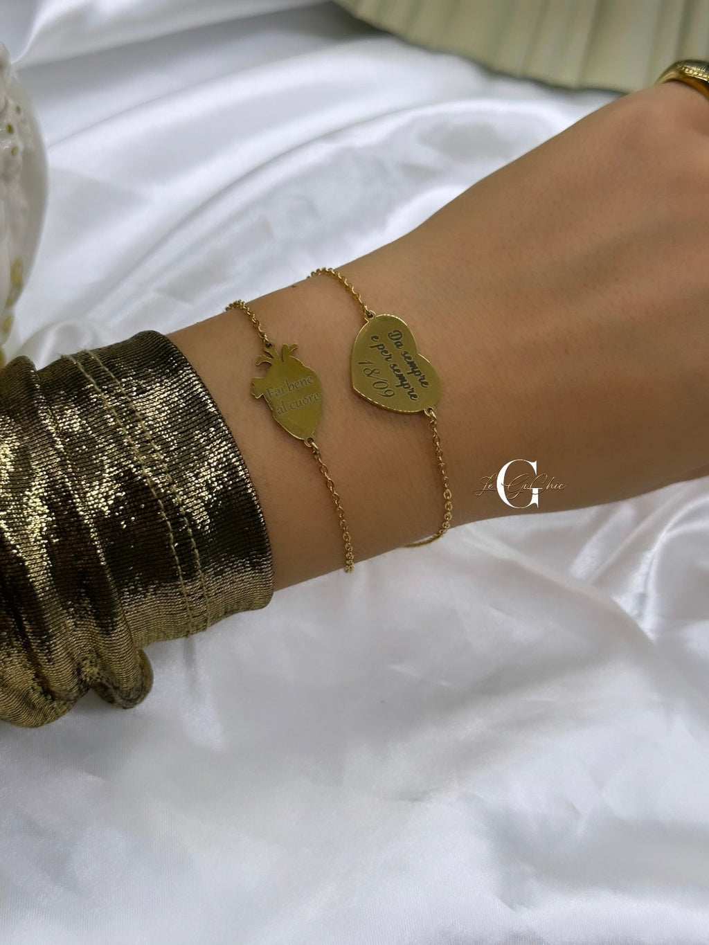 Bracciale “Cuore anatomico”