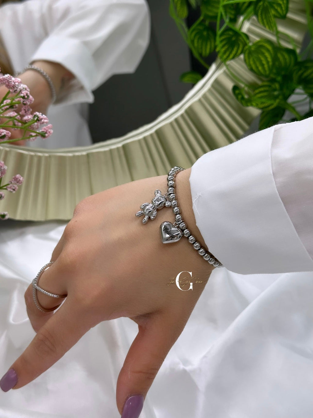 Bracciale “Teddy & Heart”