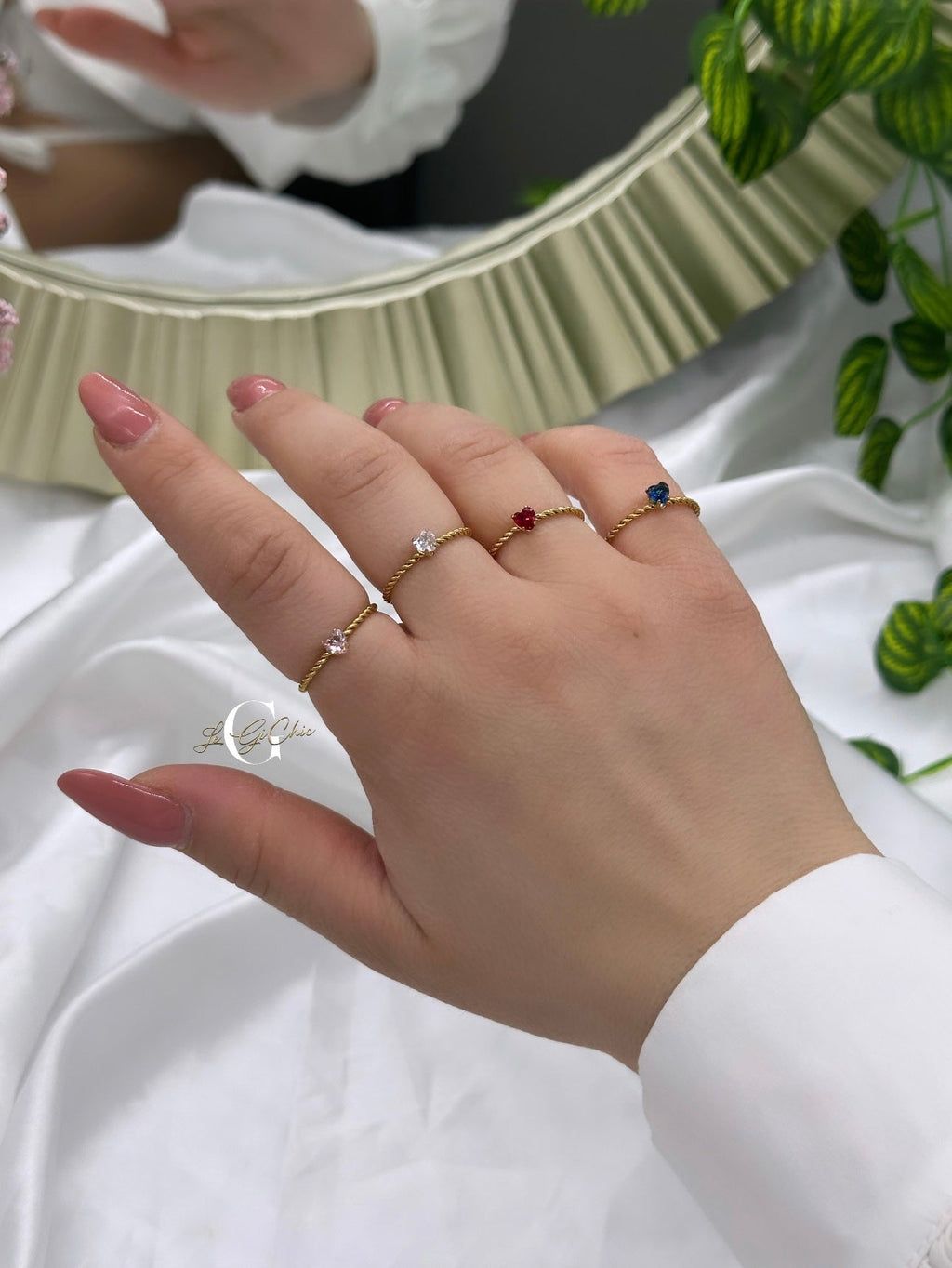 Anello “Torchon con cuore”