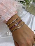 Bracciale “TENNIS con lettera o numeri”