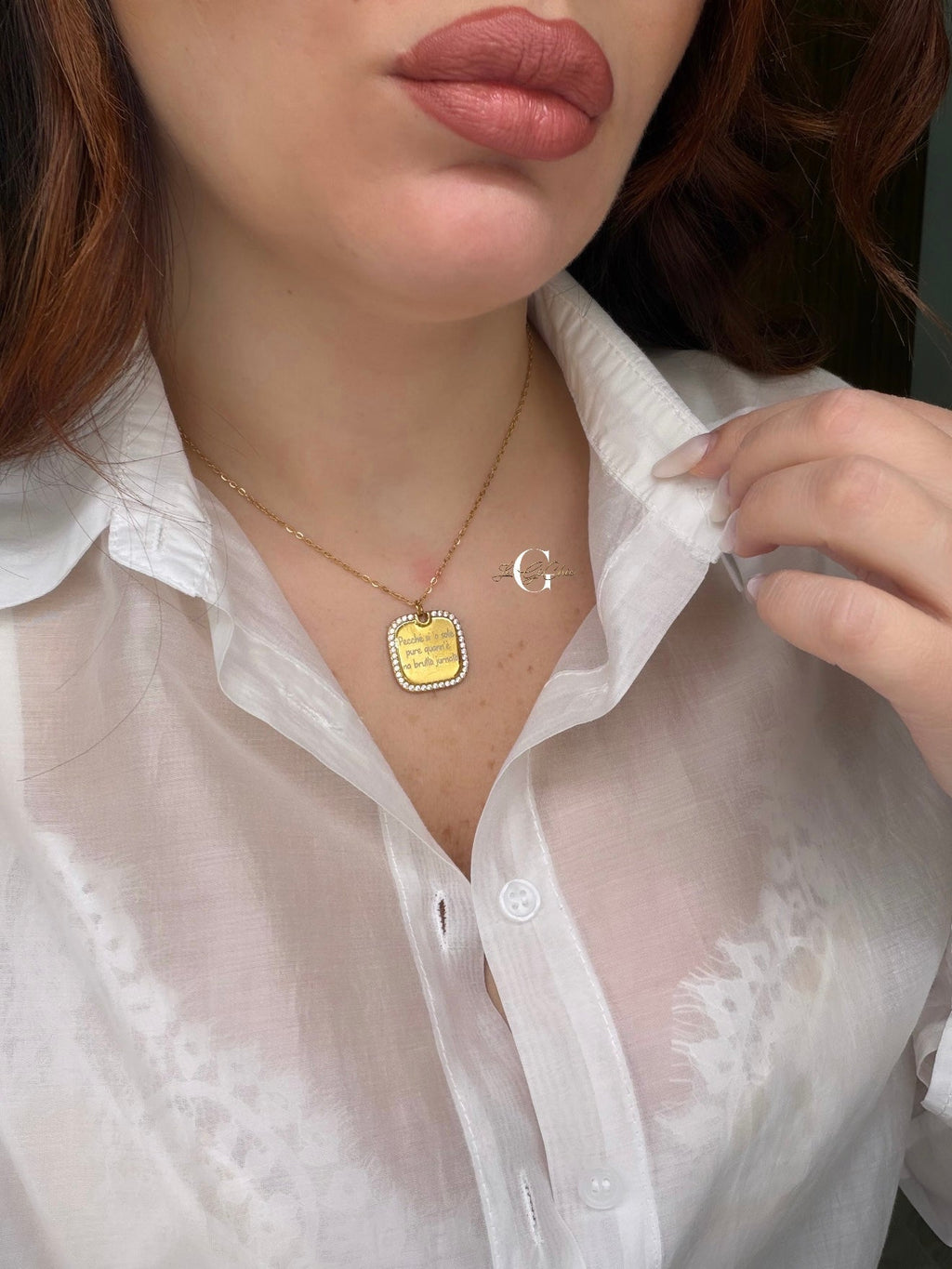Collana “Ciondolo luxury” personalizzabile
