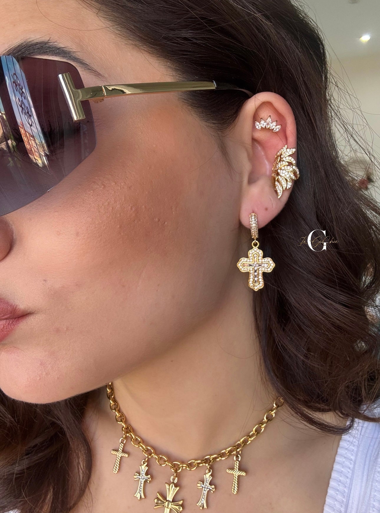 Ear cuff “Ala”