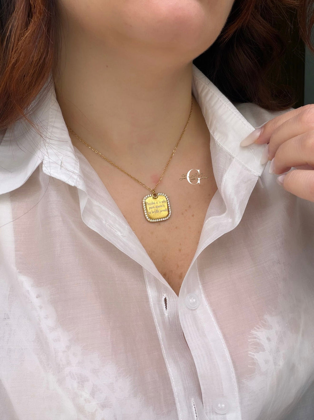 Collana “Ciondolo luxury” personalizzabile