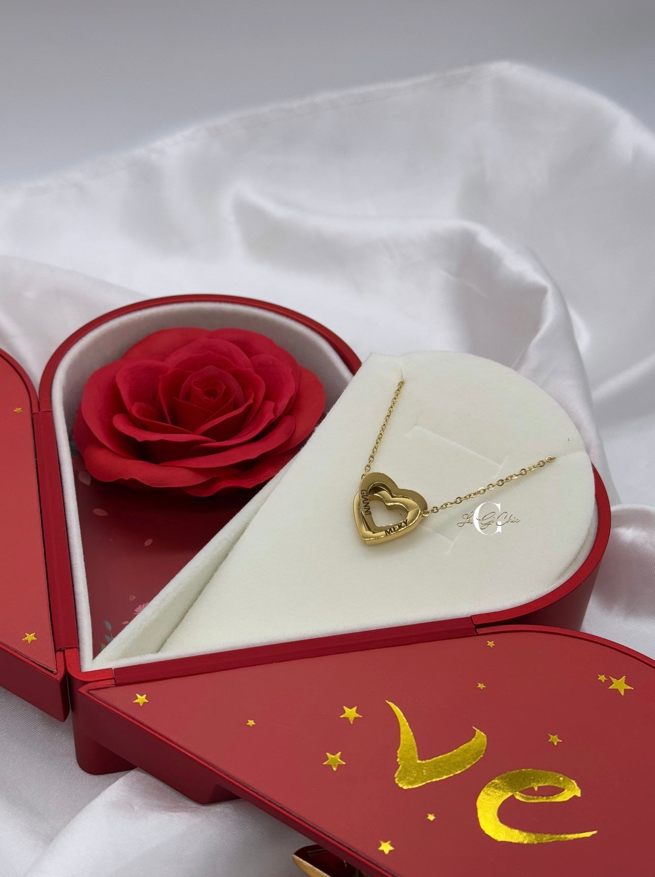 Collana “Due cuori uniti”