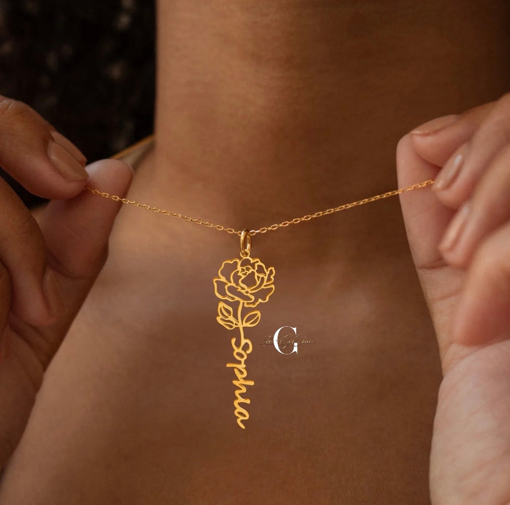 Collana “Flora” in argento 925