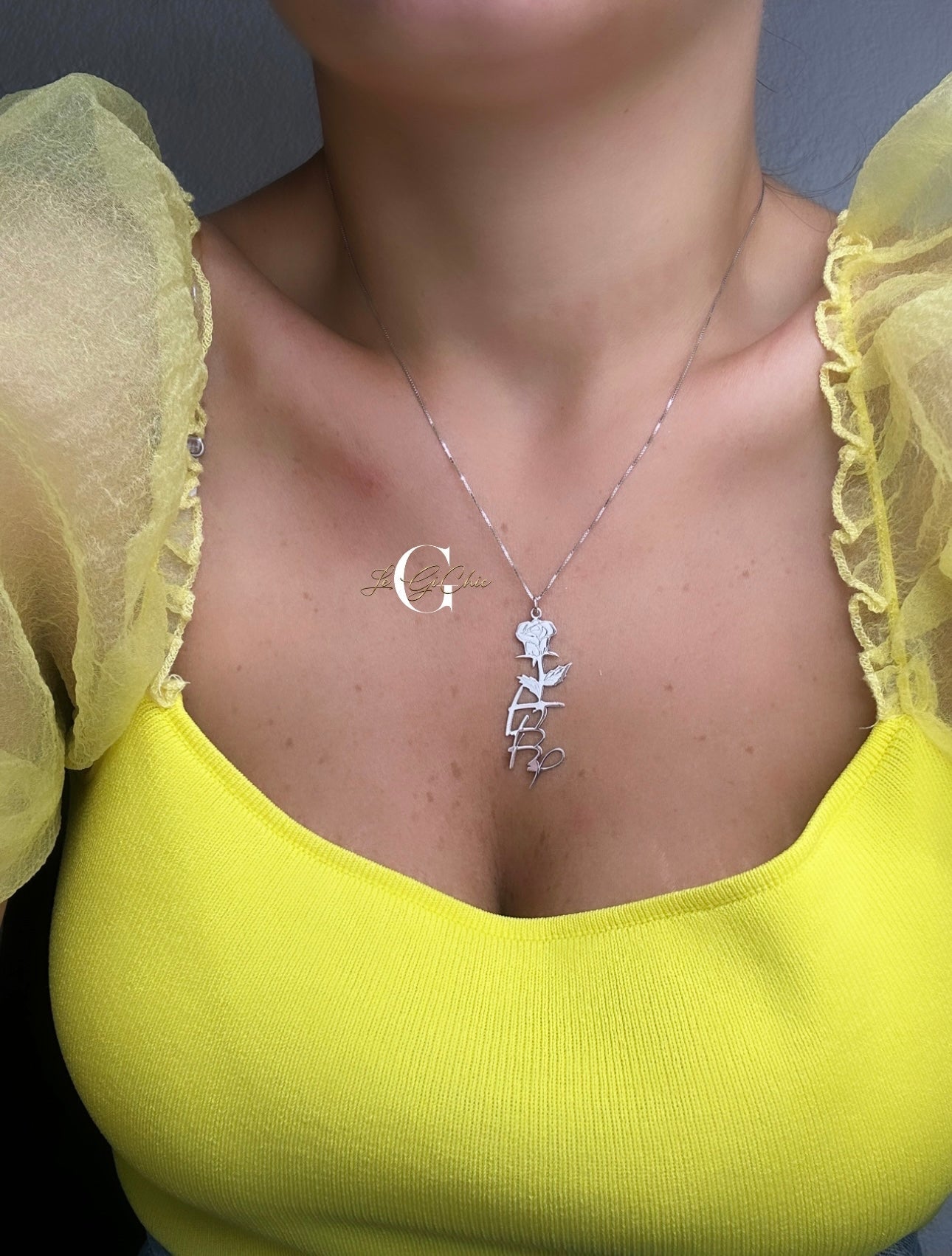 Collana “Flora” in argento 925