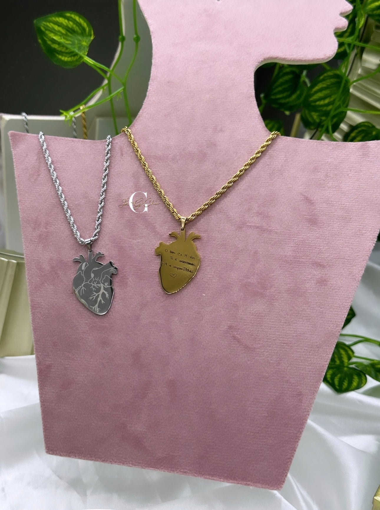 Collana “BIG CUORE ANATOMICO”