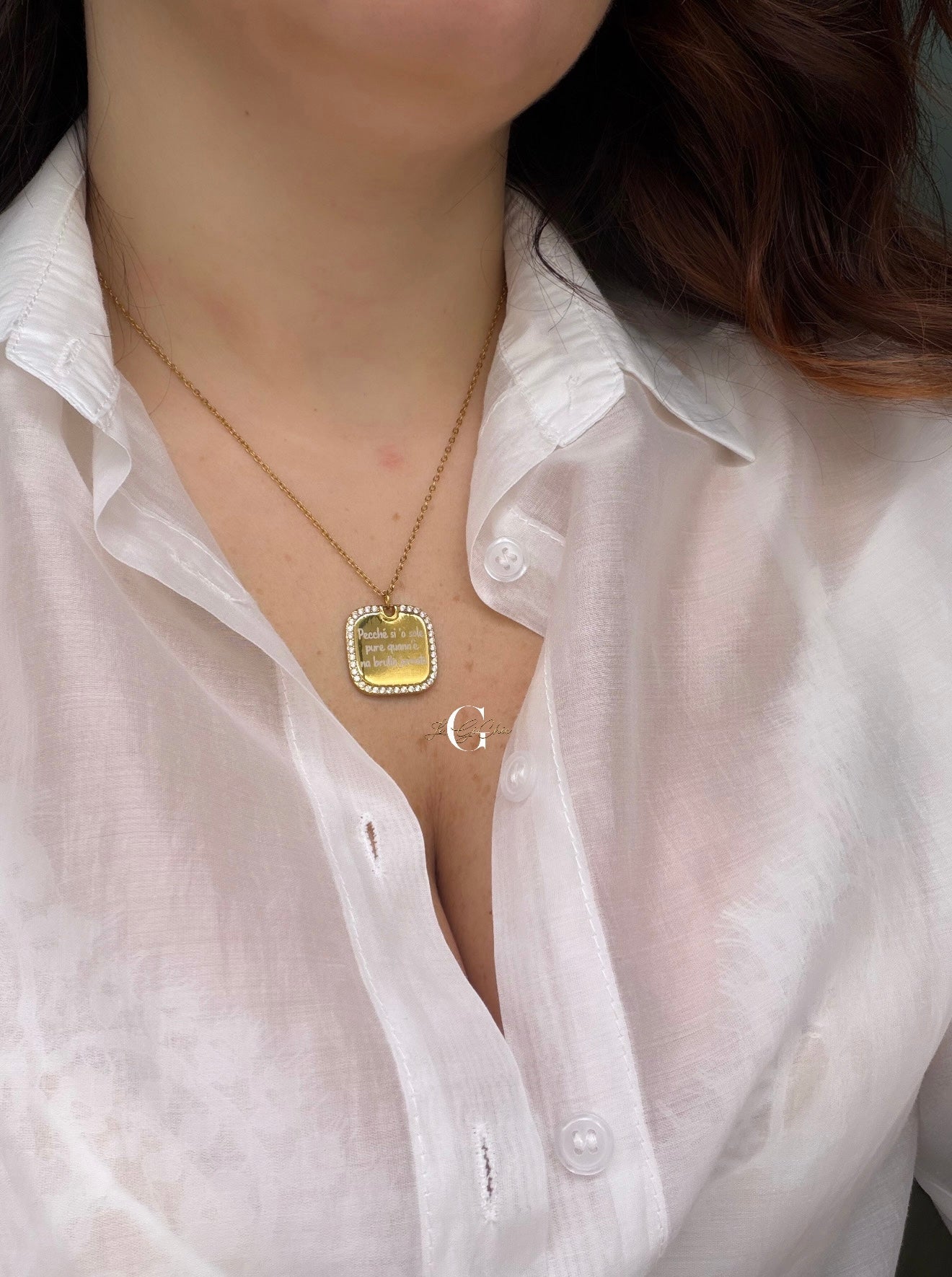 Collana “Ciondolo luxury” personalizzabile