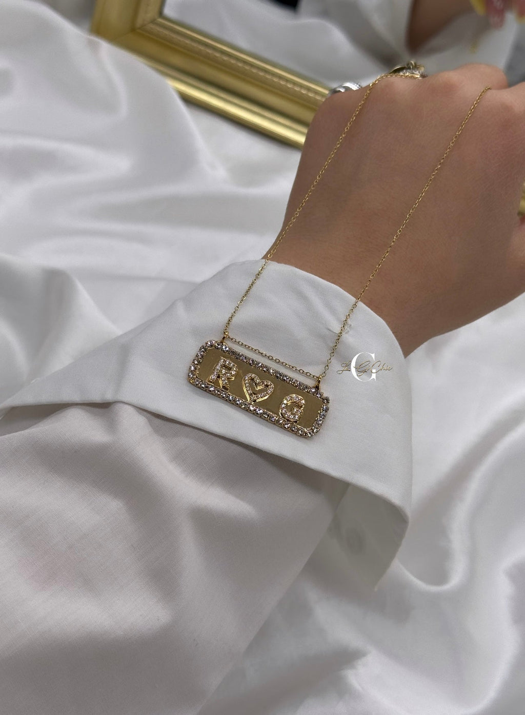 Collana “Targhetta Luxury”