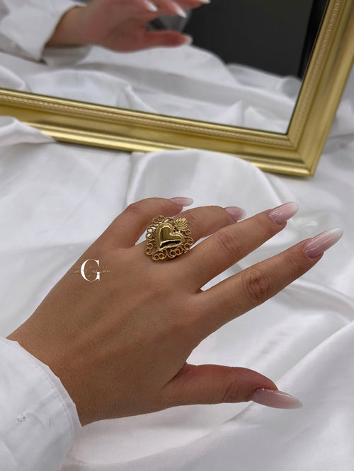 Anello “Cuore sacris”