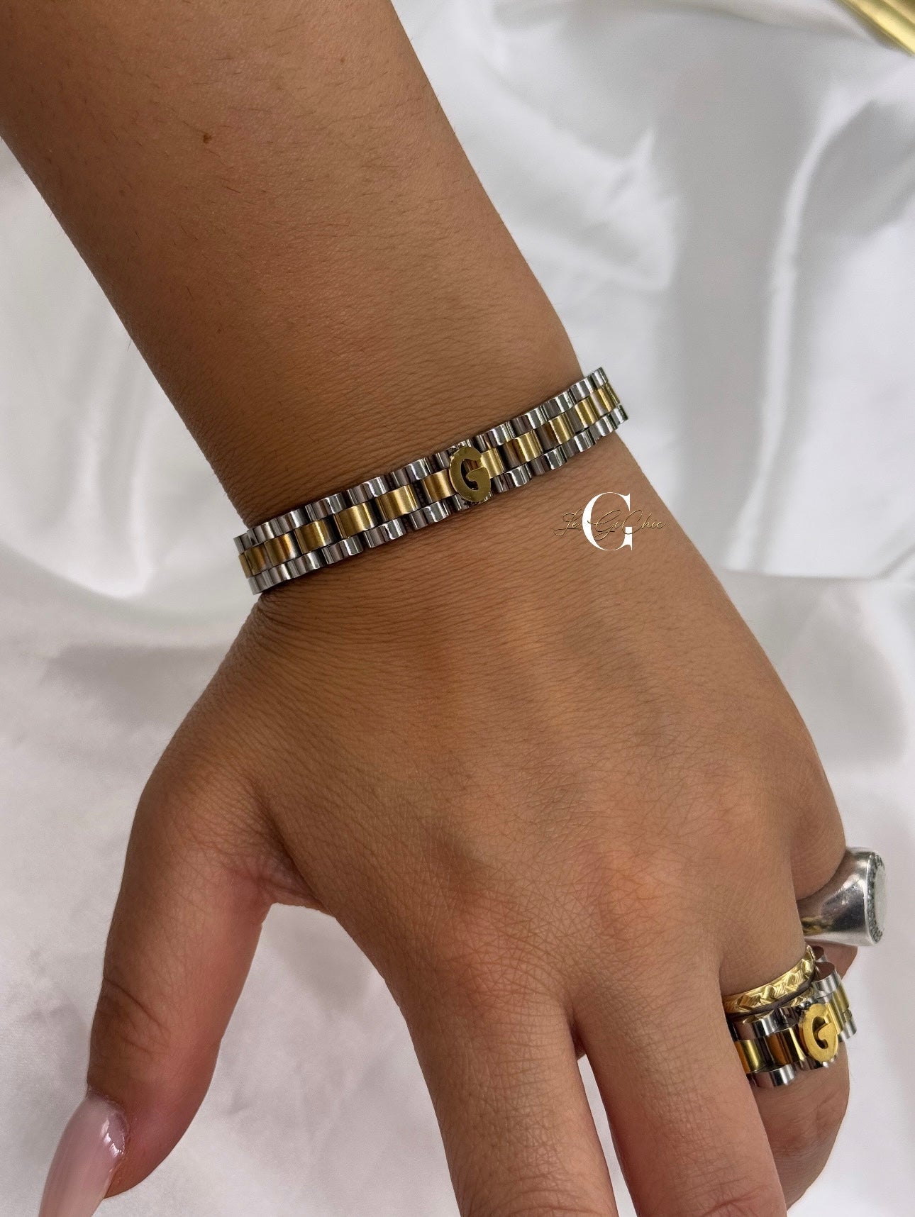 Bracciale “ROLE con iniziale”