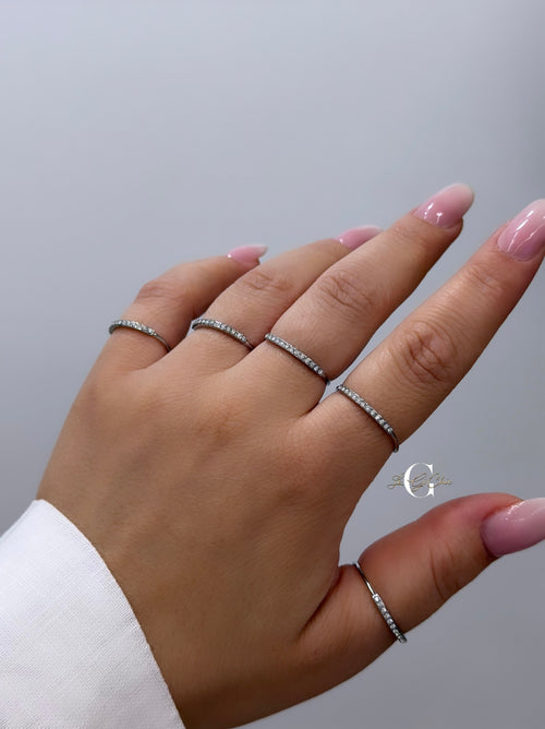 Anelli “5 rings shine”