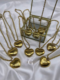 Collana “Maxi cuore bombato”