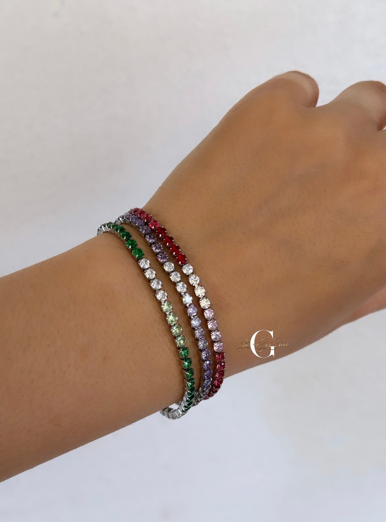 Bracciale “Tennis Degradè”