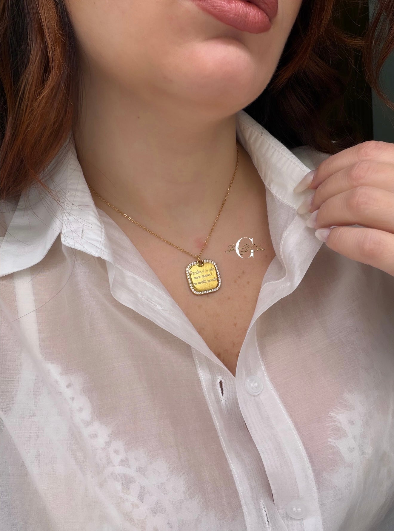 Collana “Ciondolo luxury” personalizzabile