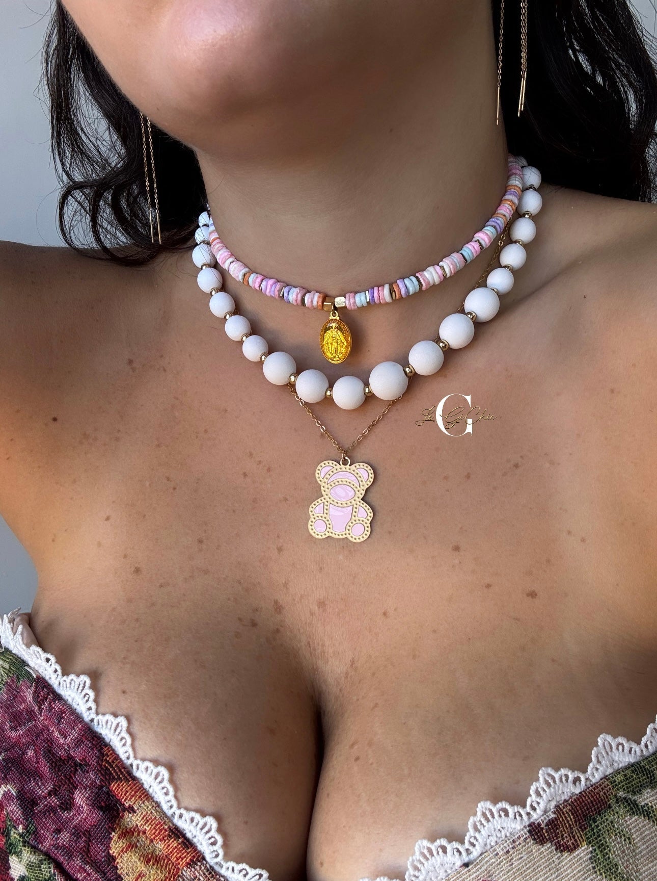 Collana “Orsetto colorato”