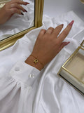 Bracciale rosario con “Iniziale”