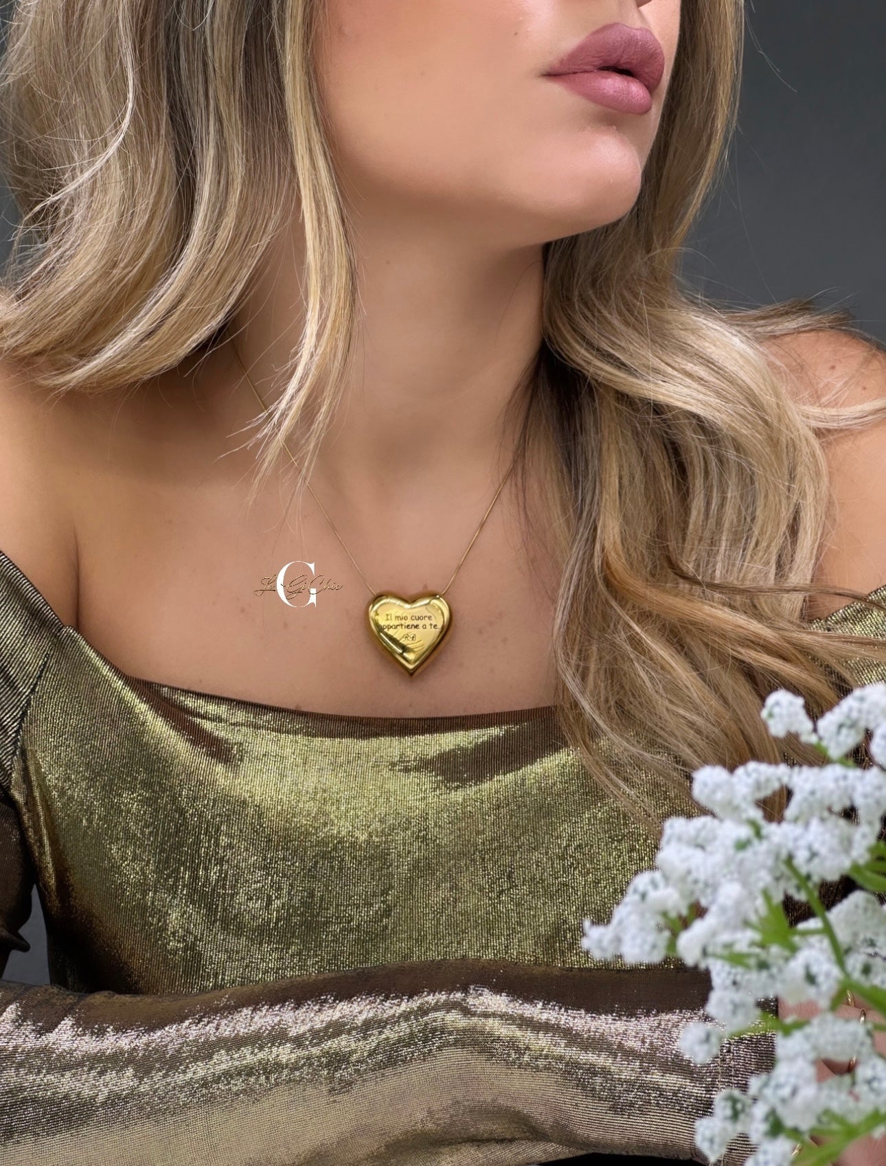 Collana “Cuore Bomb”