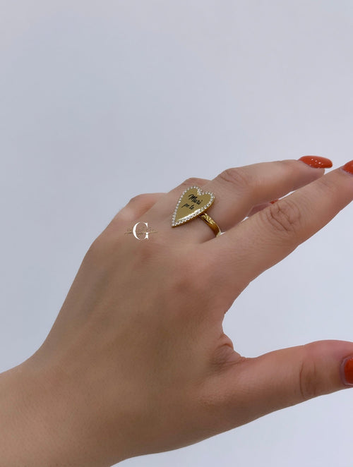 Anello “Cuore Diamond”