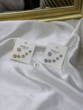 Set orecchini “Flower diamond”