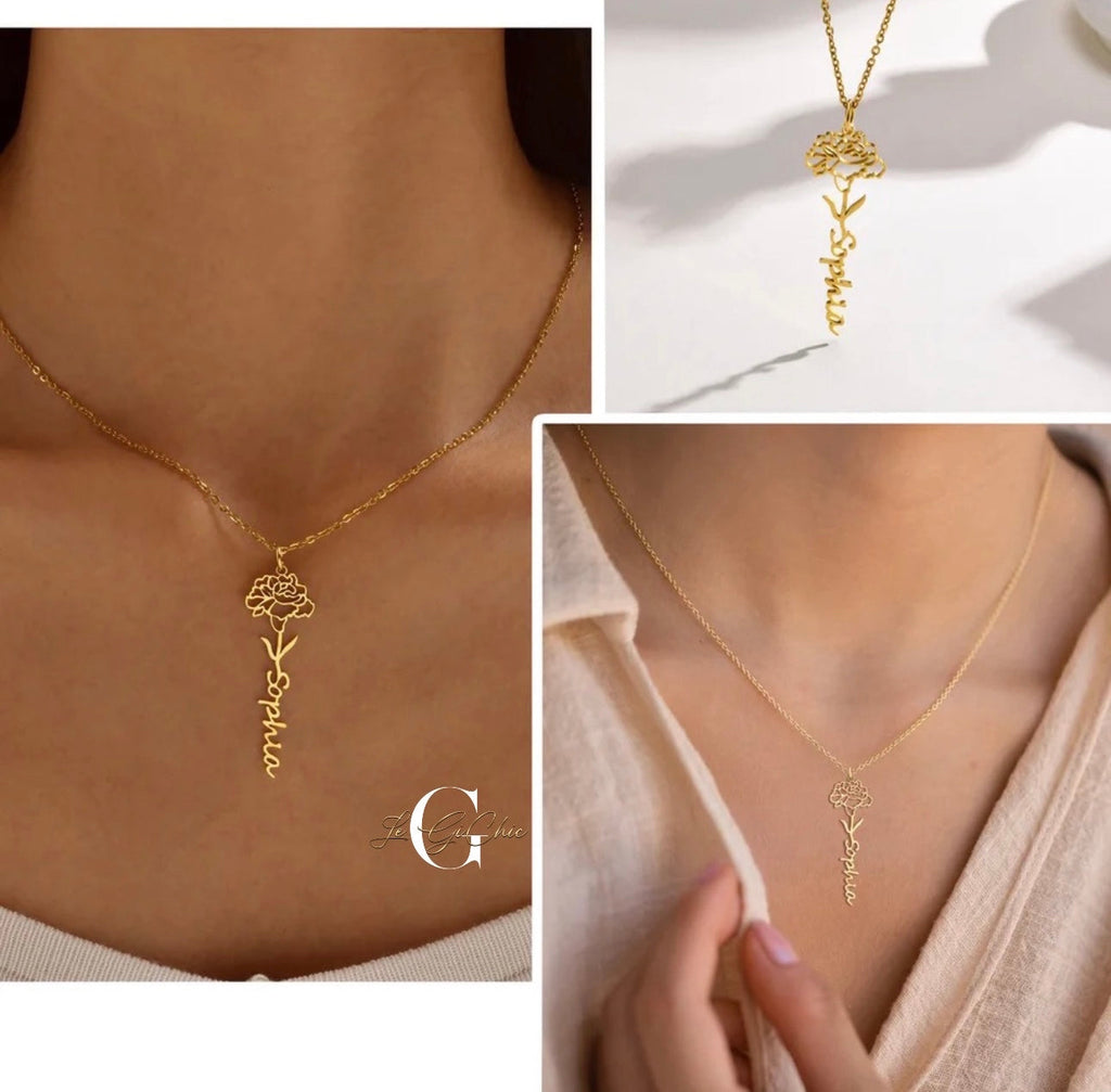 Collana “Flora” in argento 925