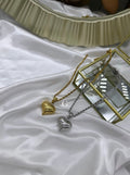 Collana “Cuore Damascato”