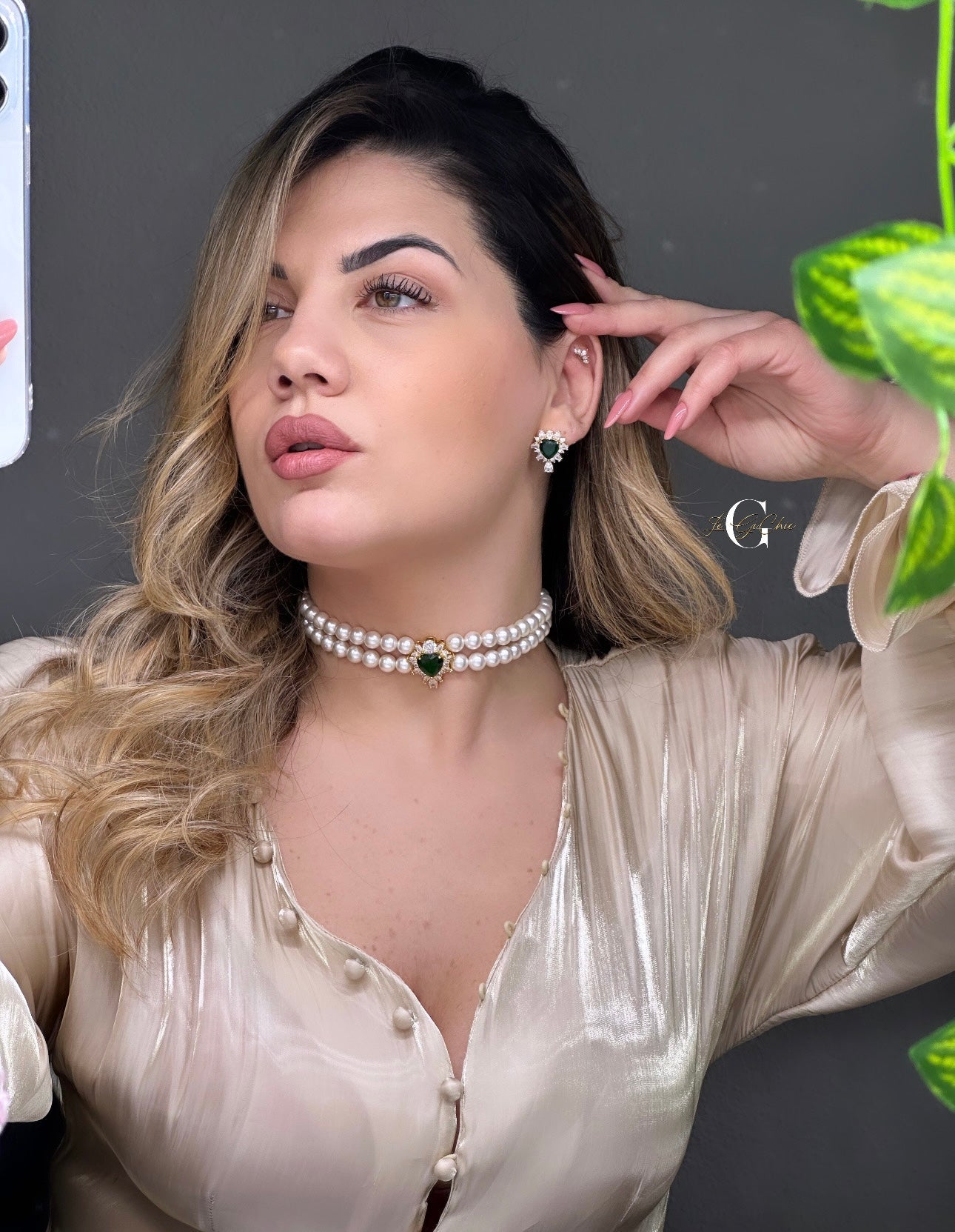 Choker “Princess”