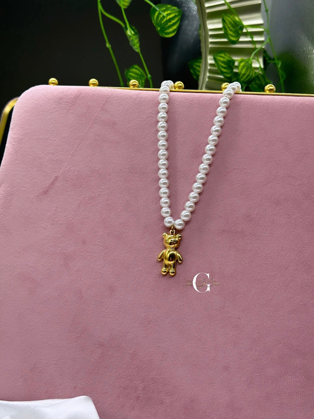Collana “Teddy con perle”