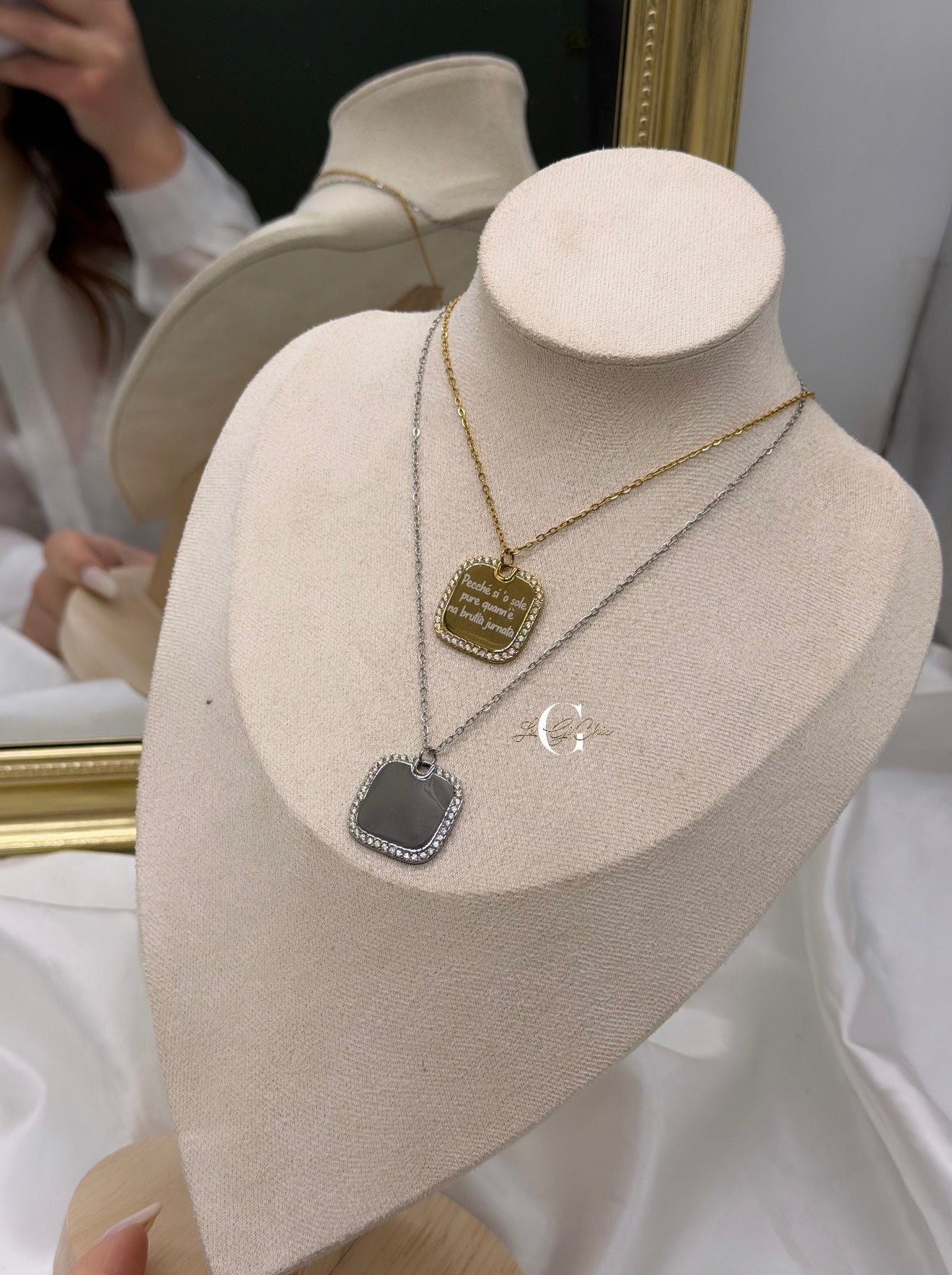Collana “Ciondolo luxury” personalizzabile