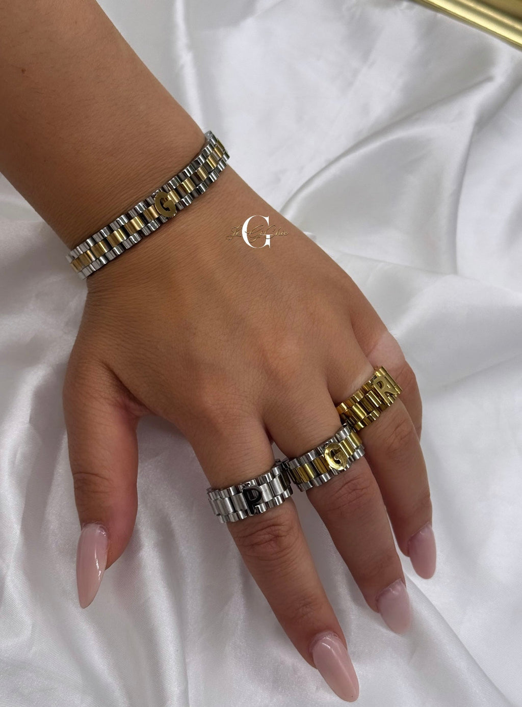 Bracciale “ROLE con iniziale”
