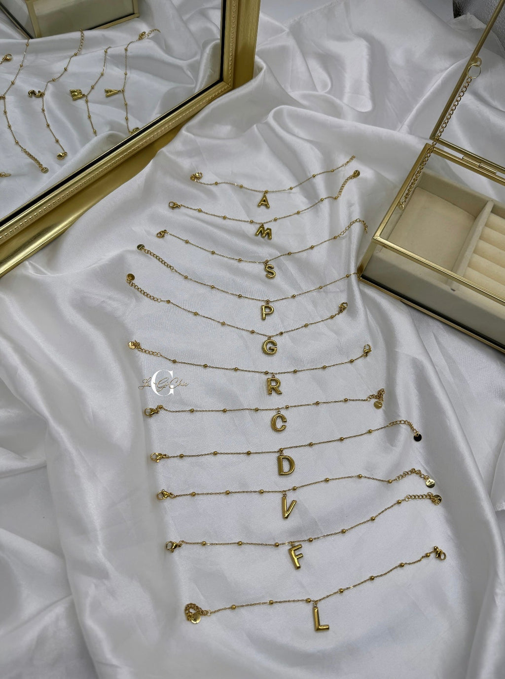 Bracciale rosario con “Iniziale”