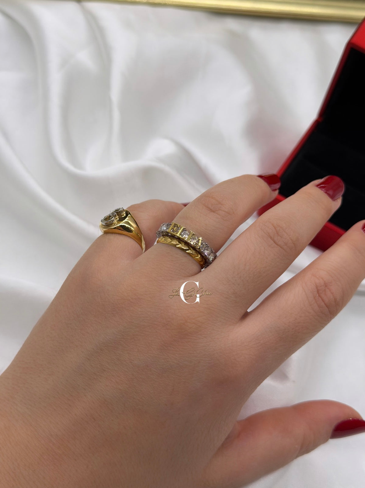 Anello “Veretta d’amore con nome”