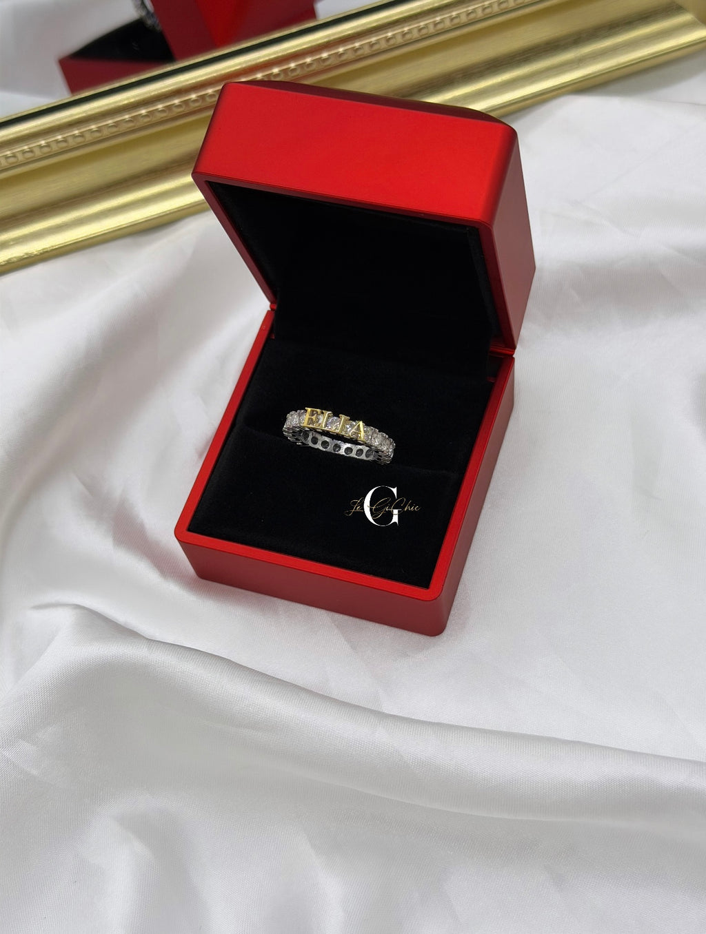 Anello “Veretta d’amore con nome”