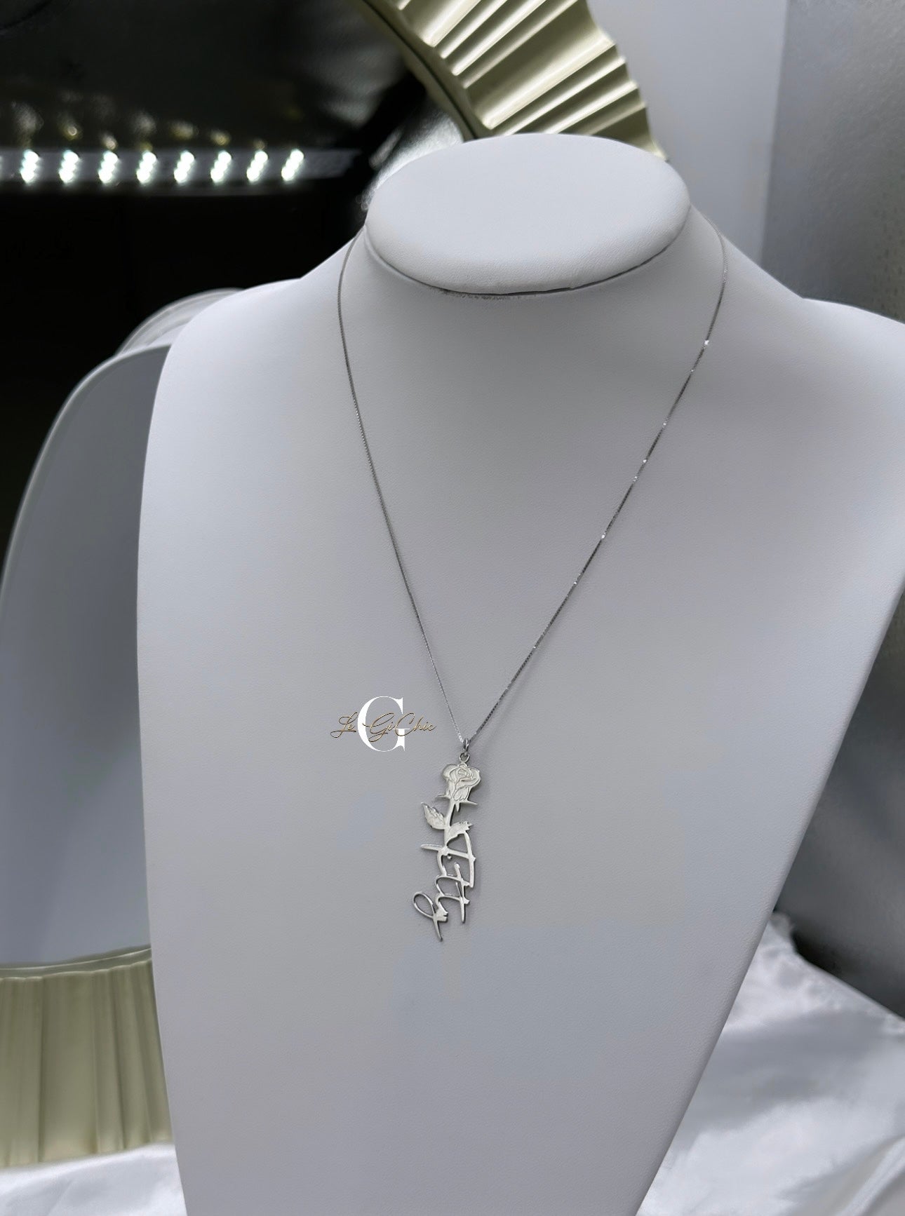 Collana “Flora” in argento 925
