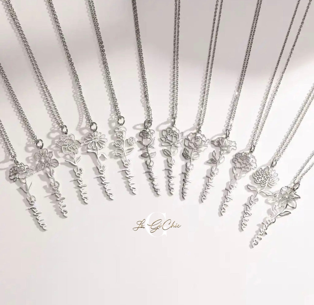 Collana “Flora” in argento 925