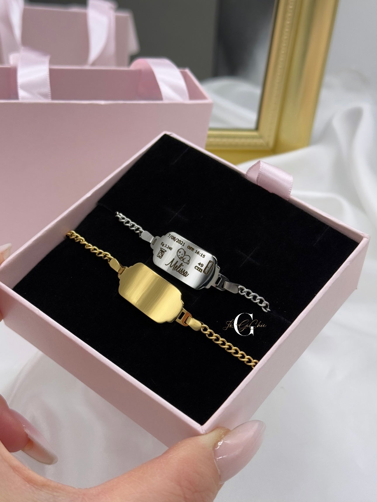 Bracciale “Nata insieme a te”