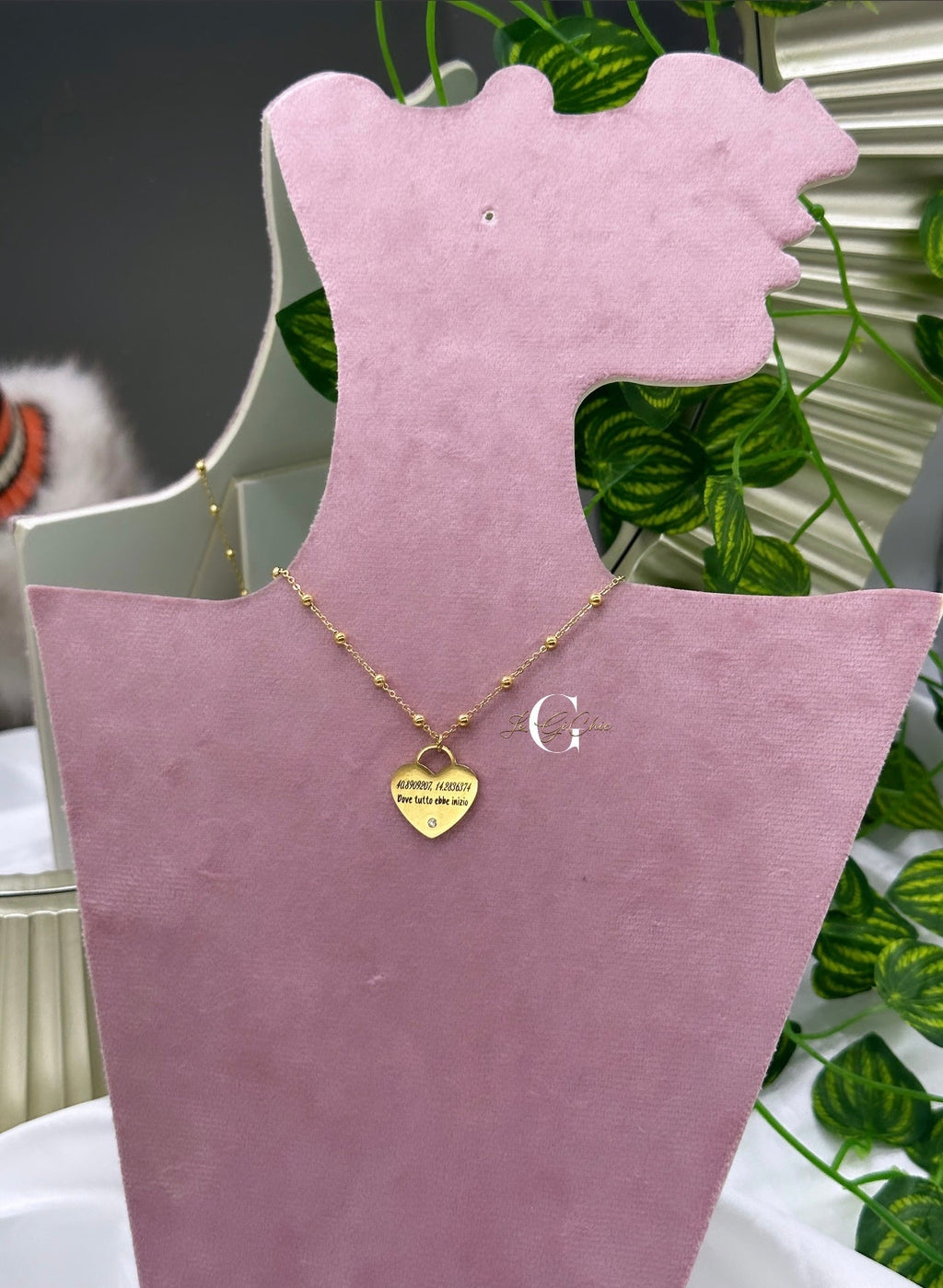 Collana “Cuore e zirconcino”