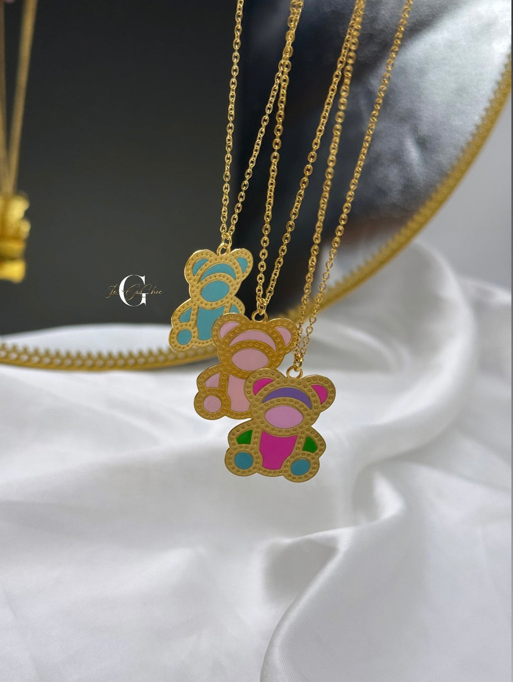 Collana “Orsetto colorato”
