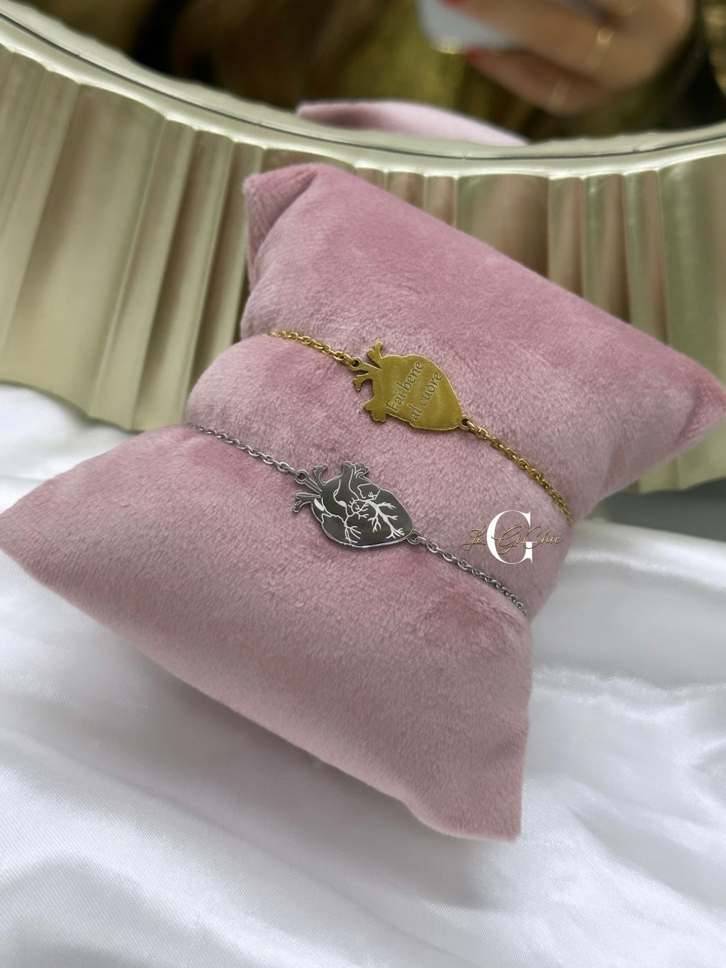 Bracciale “Cuore anatomico”